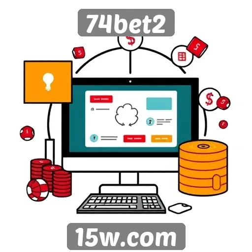 Funcionamento do suporte ao cliente na 74bet2